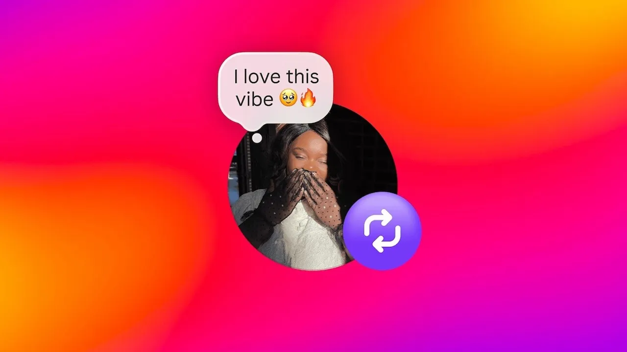 Instagram repost feature