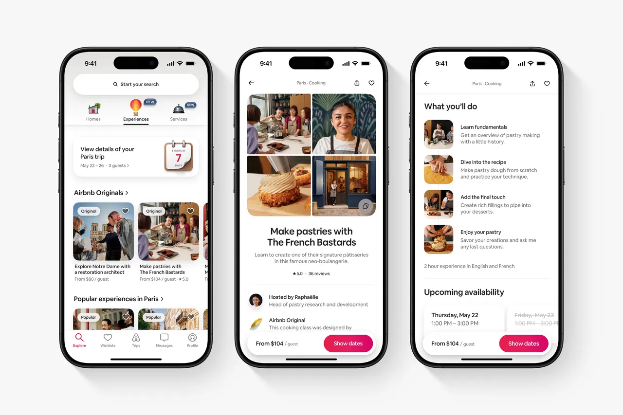 new experiences in AirBnb