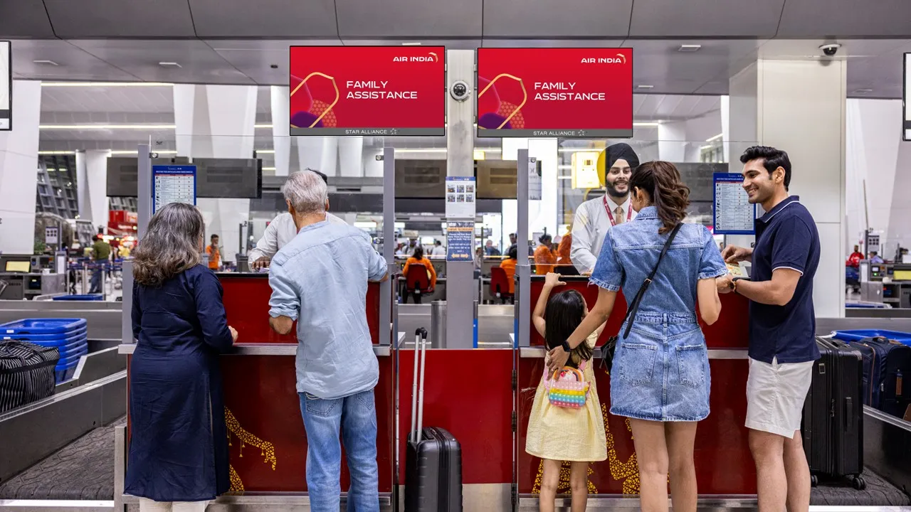Air India Family counters