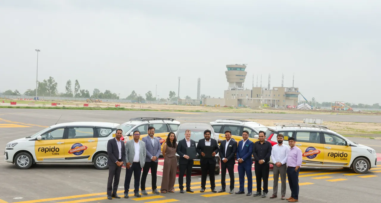 Noida International Airport partners with Rapido