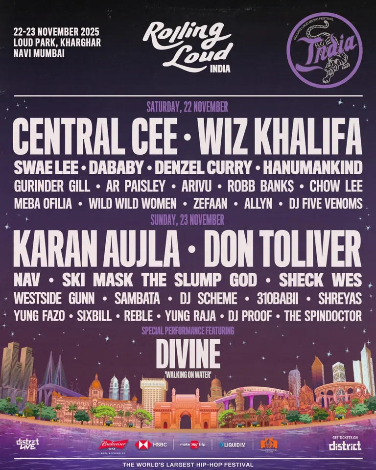 Rolling Loud India Line Up