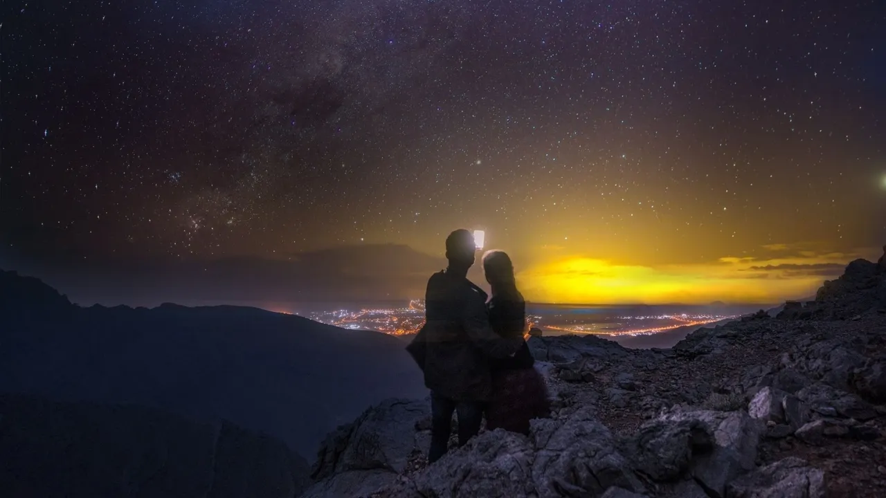 Milky Way from Ras Al Khaimah