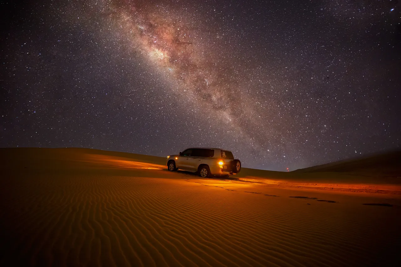 MilkyWay Galaxy over Qatar