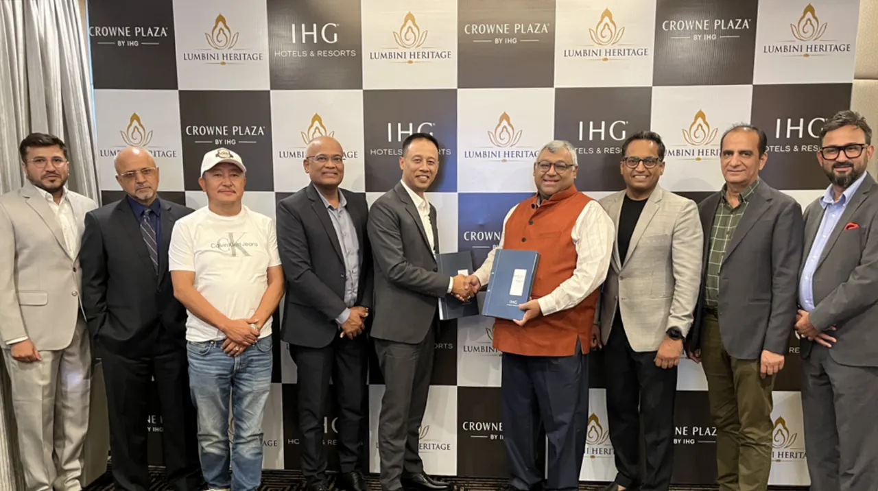 Crowne Plaza hotel Lumbini Signing