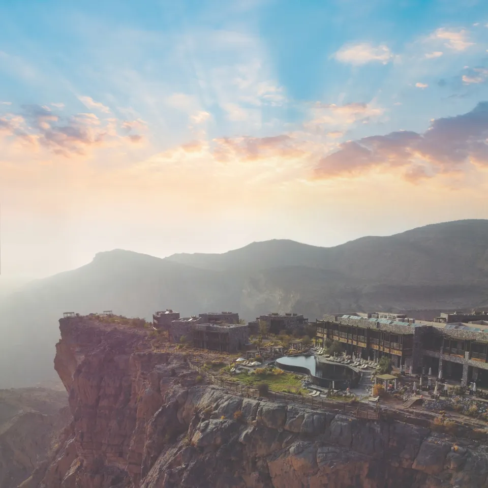 Alila Jabal Akhdar Arial View