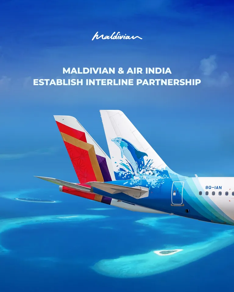 Maldivian Air India partnership