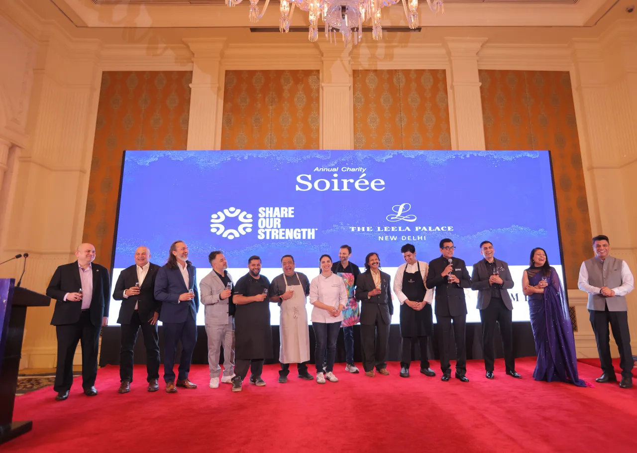 Share Our Strength Concludes Delhi Charity Dinner Series at The Leela Palace on December 13, 2025