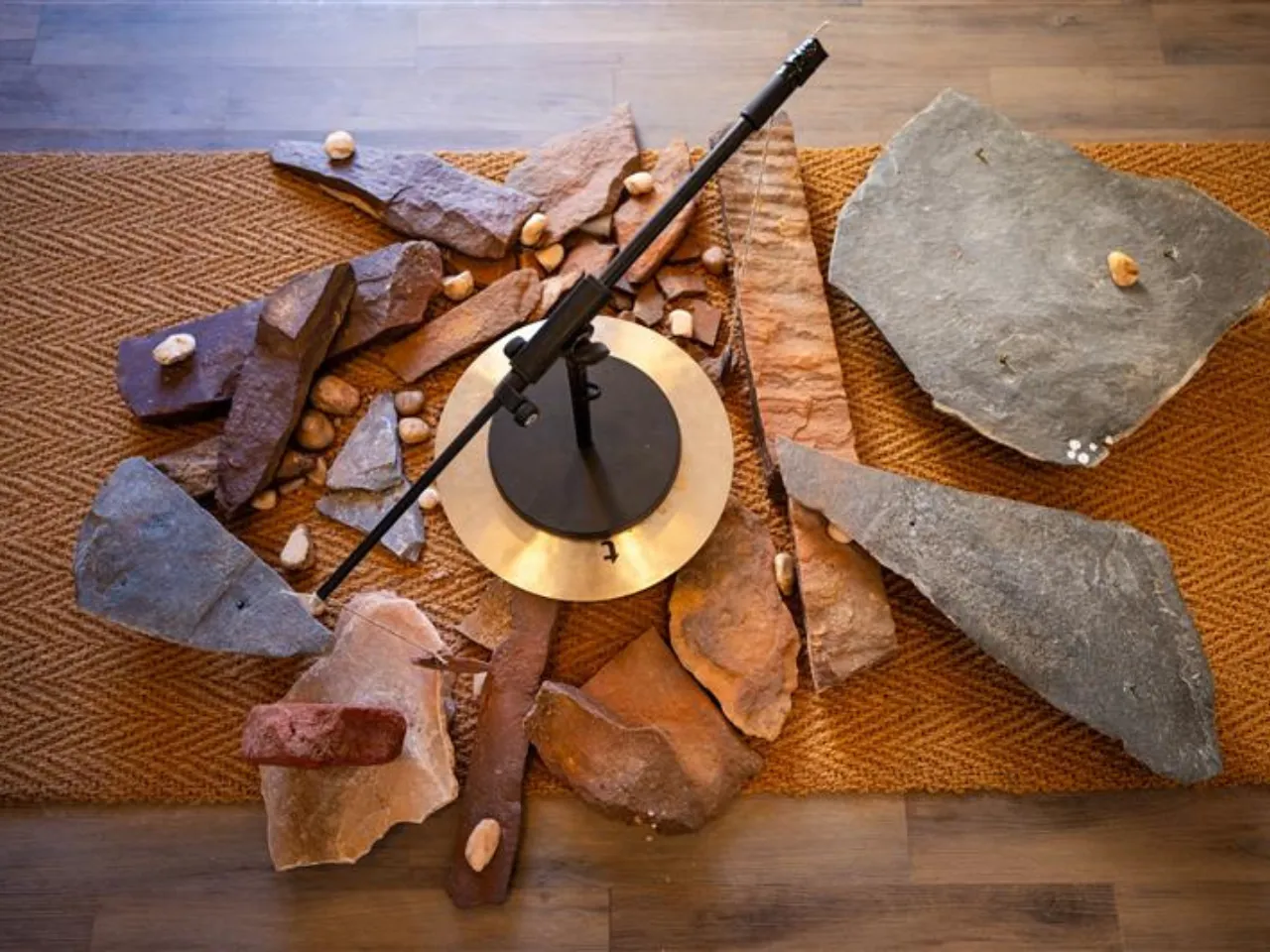 Lithophone, Tarek Atoui, Bayt Al Hams, 2025