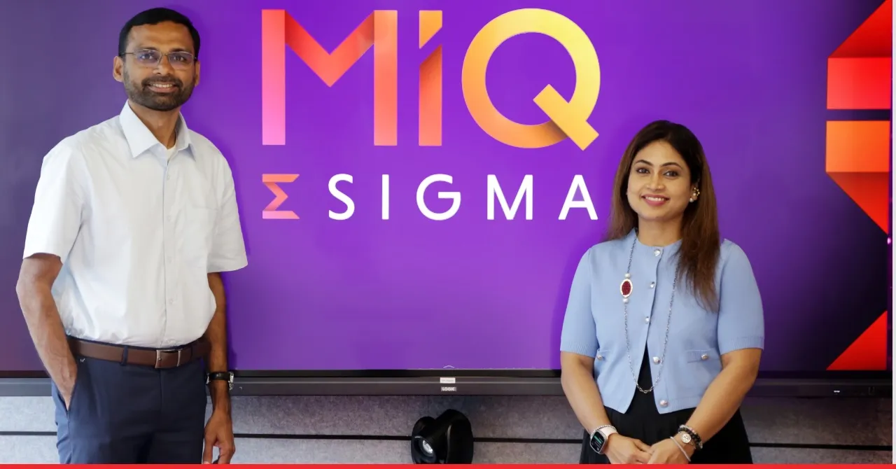 Krishnakumar Govindarajan, CTO, MiQ and Ramya Parashar, COO of MiQ CoE