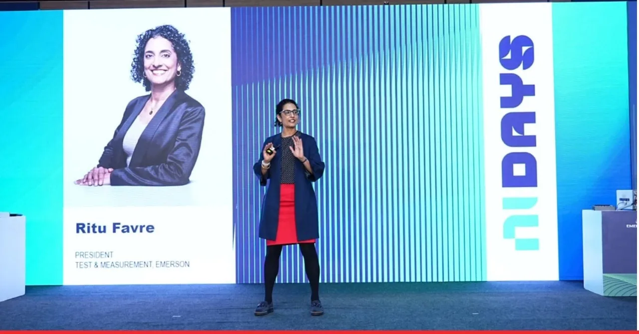 Ritu Favre, President of Emerson’s Test and Measurement business (5)