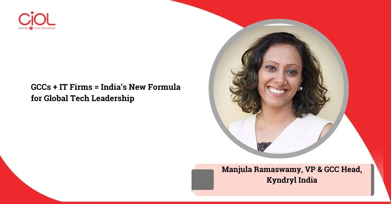 Manjula Ramaswamy, VP & GCC Head,  Kyndryl India