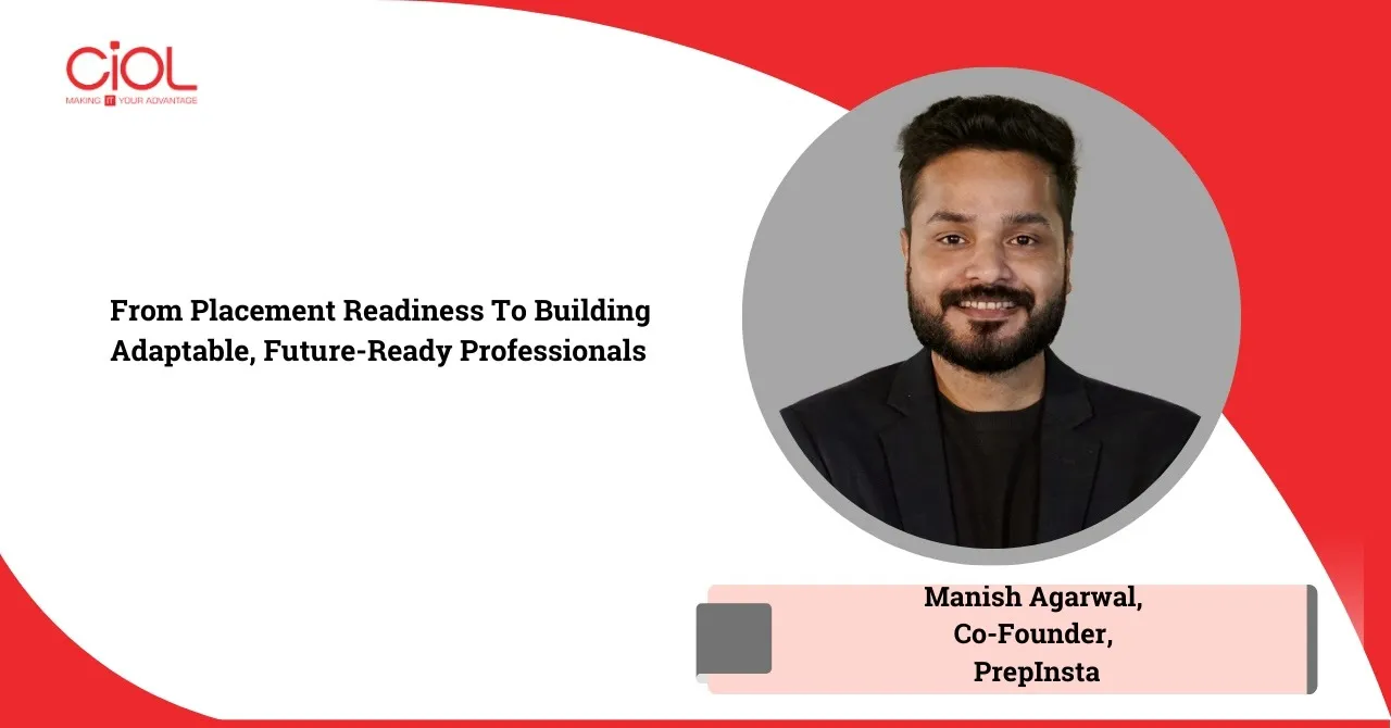 Manish Agarwal, Co-Founder, PrepInsta.