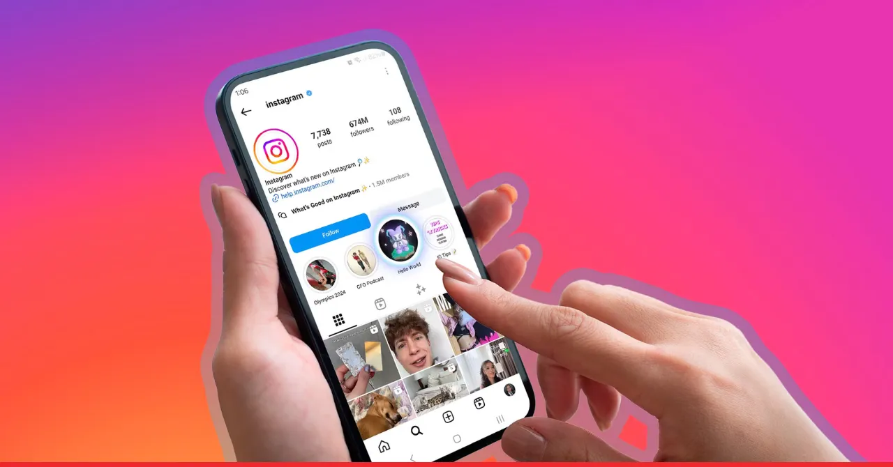 Instagram Watch History