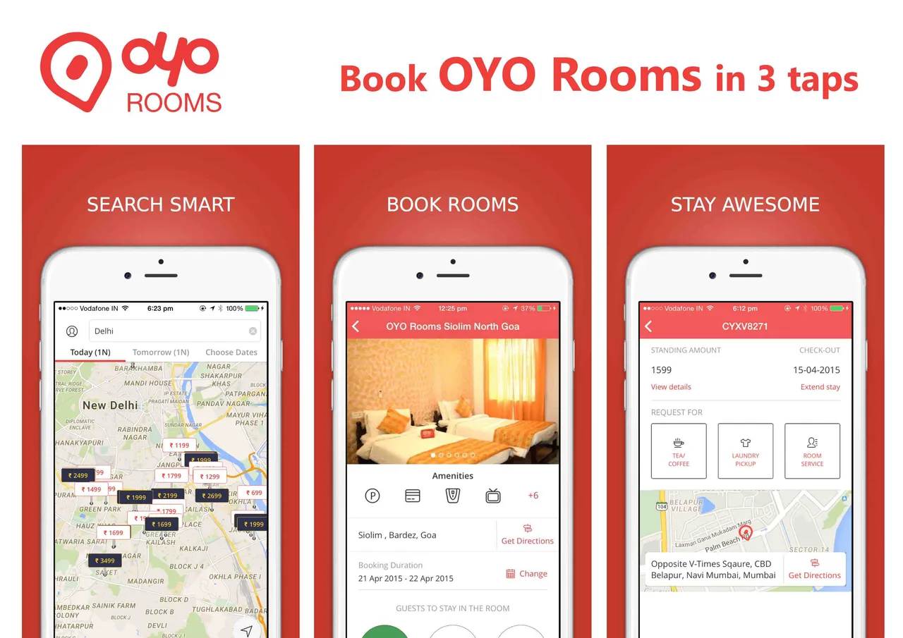 Book OYO ROOM in taps NXPowerLite e