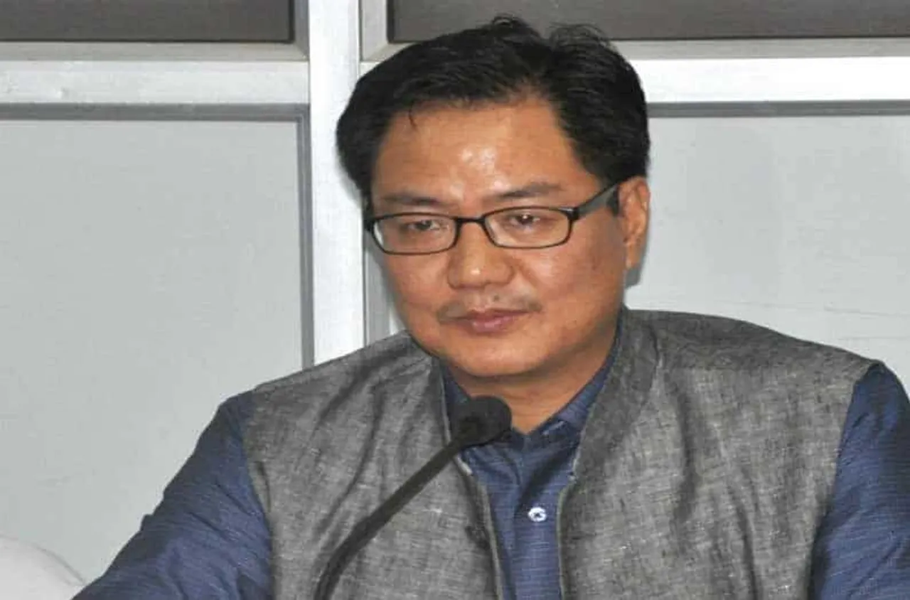 Minister of state for home Kiren