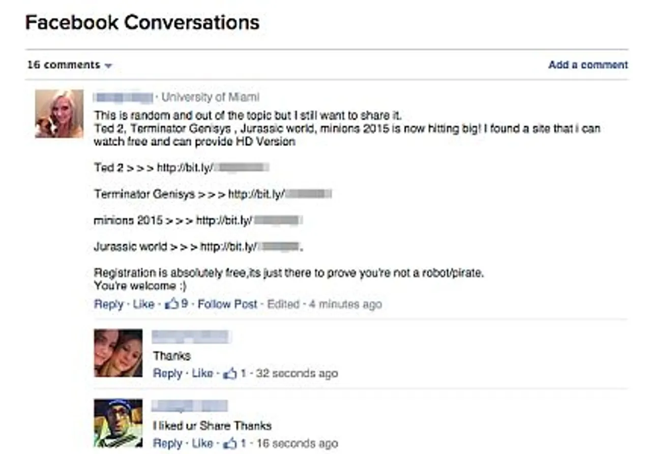 comments