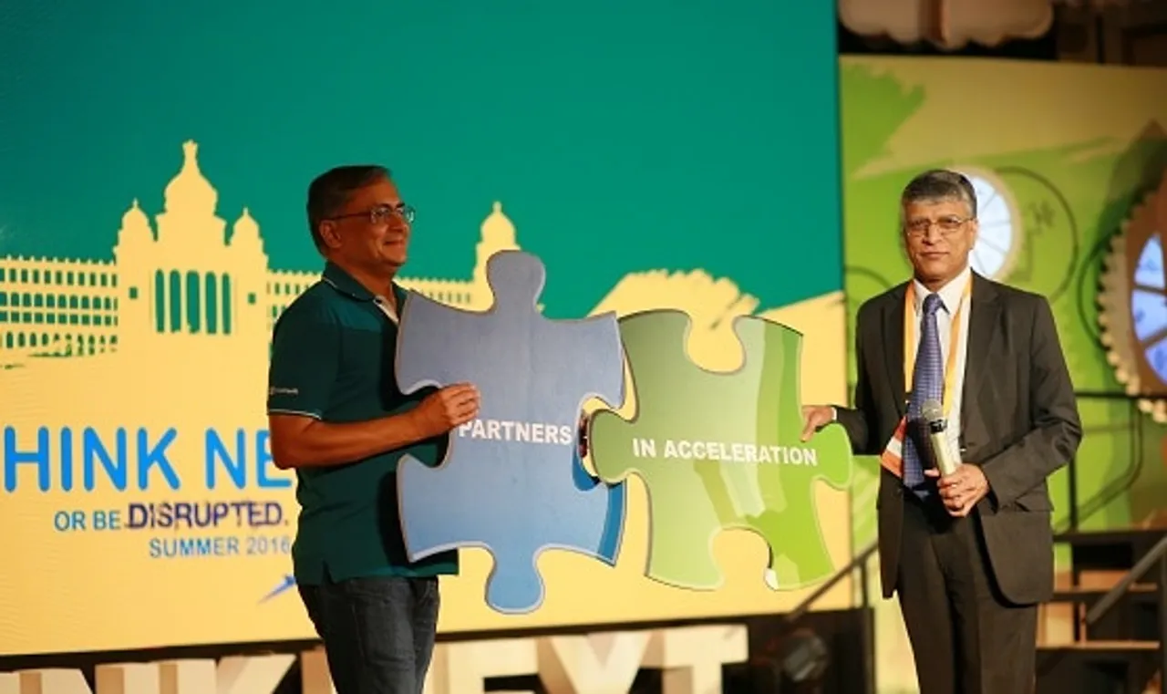 Ravi Narayan and Nagaraj Ijari at Think Next Copy