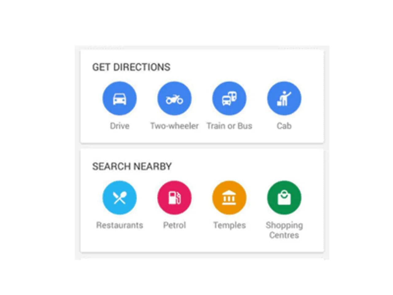 Google Map Two wheeler mode