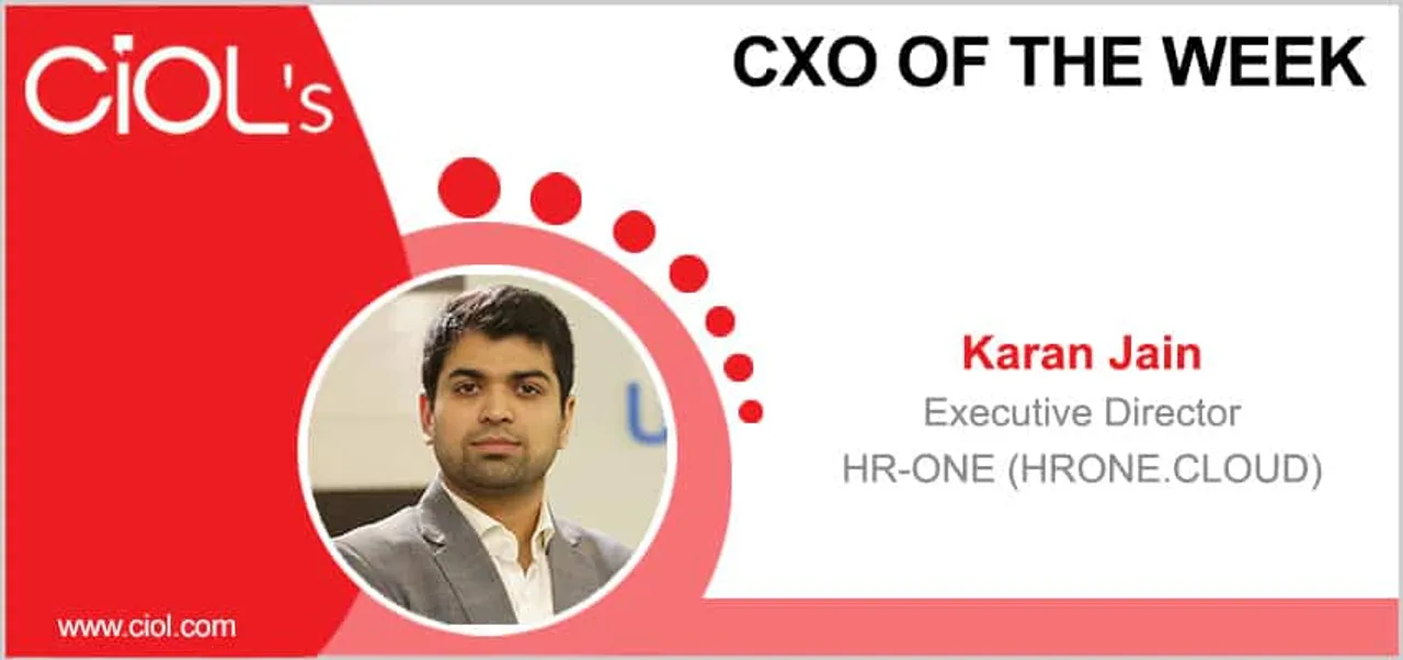 CXO of the Week: Karan Jain, Executive Director, HR-ONE