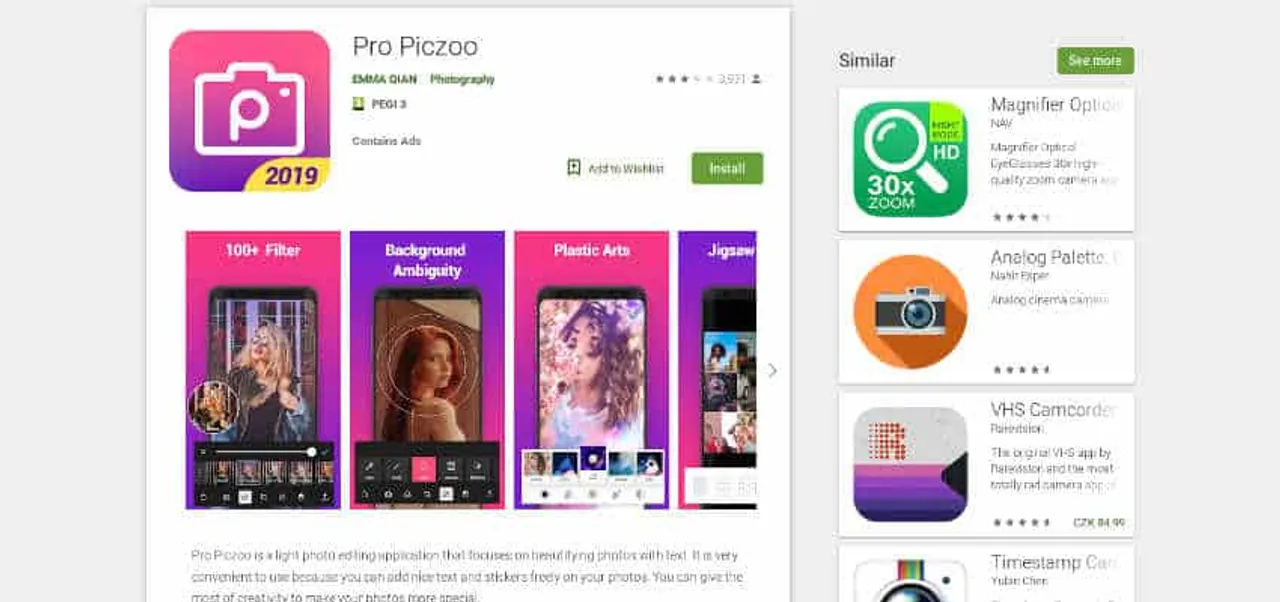Avast Adware Lifestyle Apps