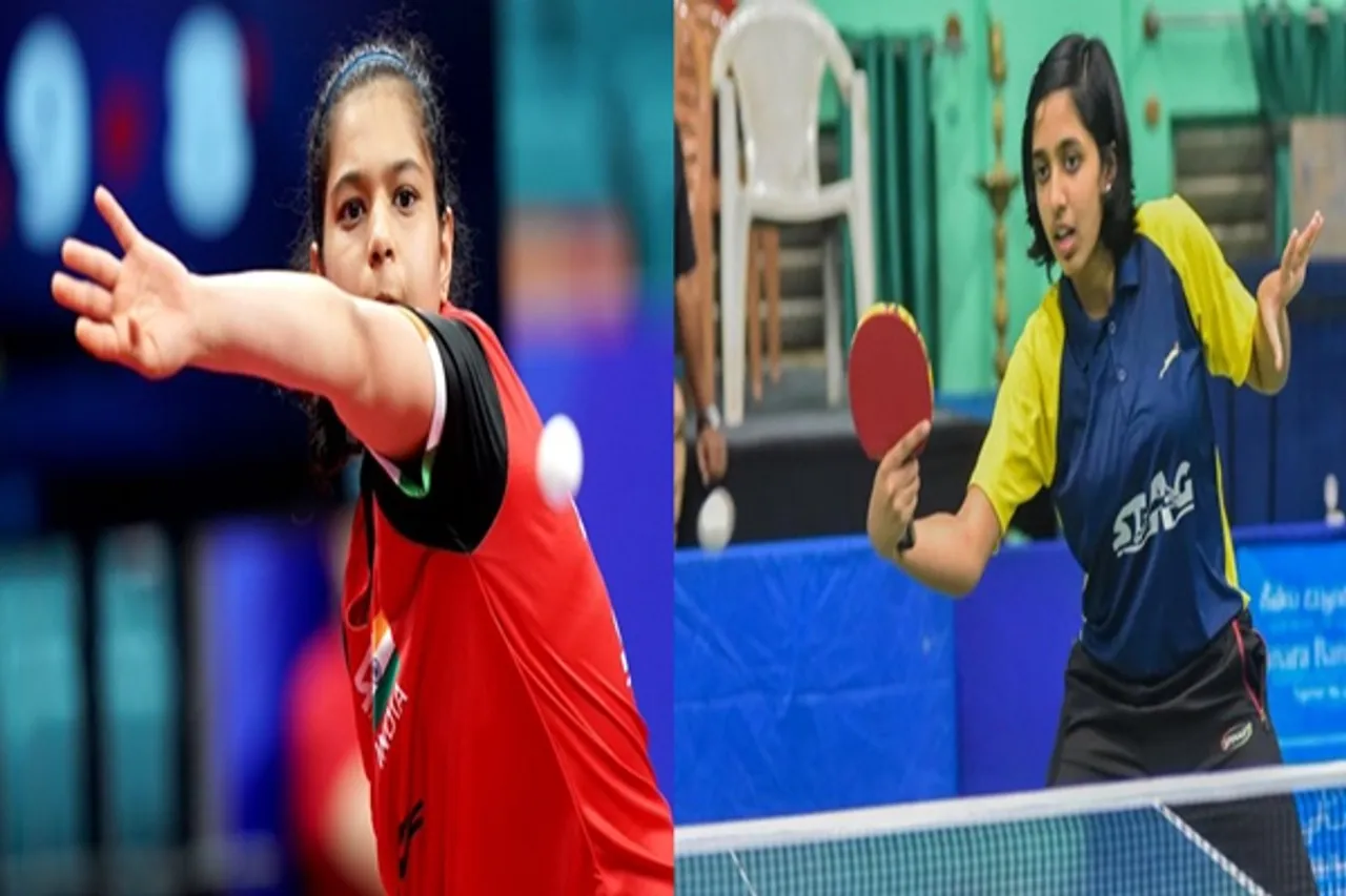 Diya Parag Chitale & Yashaswini Ghorpade enters Women’s Doubles Semi-Final of World Table Tennis contender