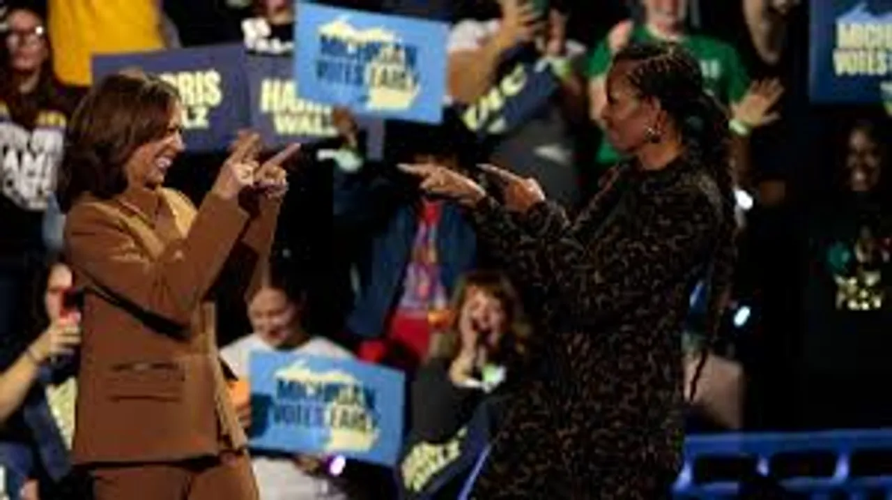 Michelle Obama powers Harris’s campaign in Michigan