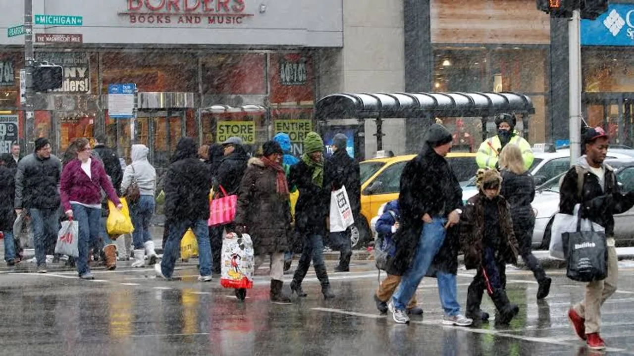 Winter storm to hit America with snow and cold temperatures ahead of Thanksgiving week travel