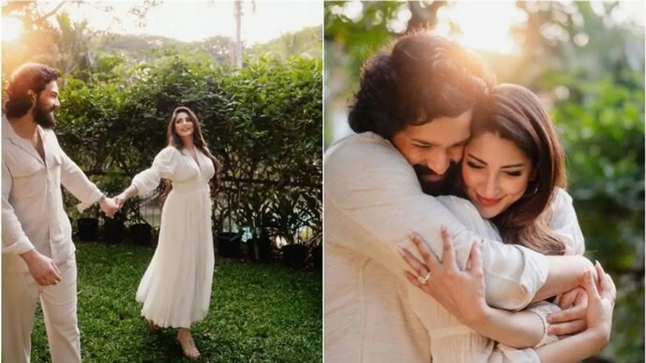 Nagarjuna announces engagement of Akhil Akkineni and Zainab