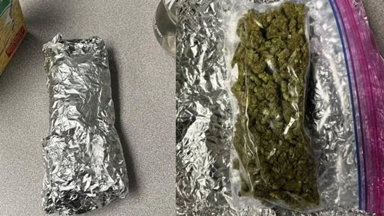 Uber Eats driver shocked to find over 20 grams of marijuana wrapped as burrito