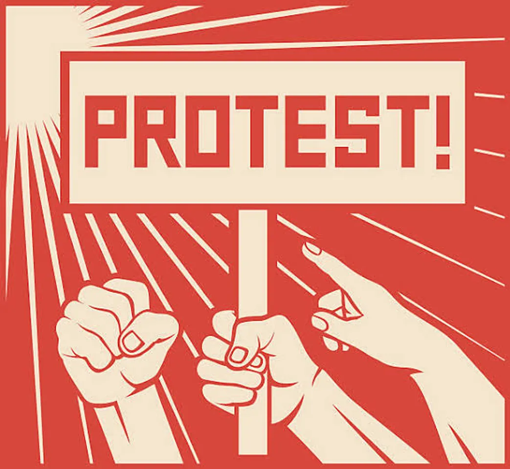 Workers protest closure of Birla Century Company in Bharuch