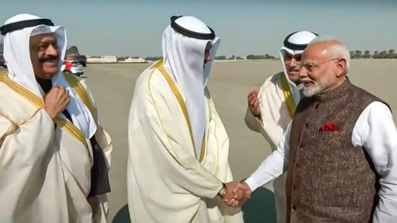 PM Modi to hold talks with Emir, crown prince & PM of Kuwait today