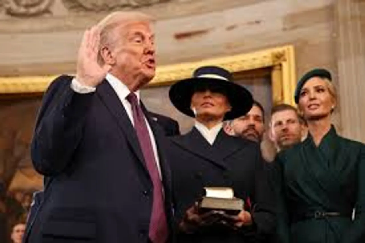 Donald Trump takes oath as 47th President Of United States