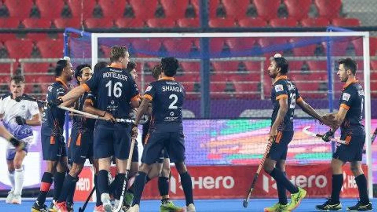 HIL 2024-25: UP Rudras secure 2-0 win over Team Gonasika