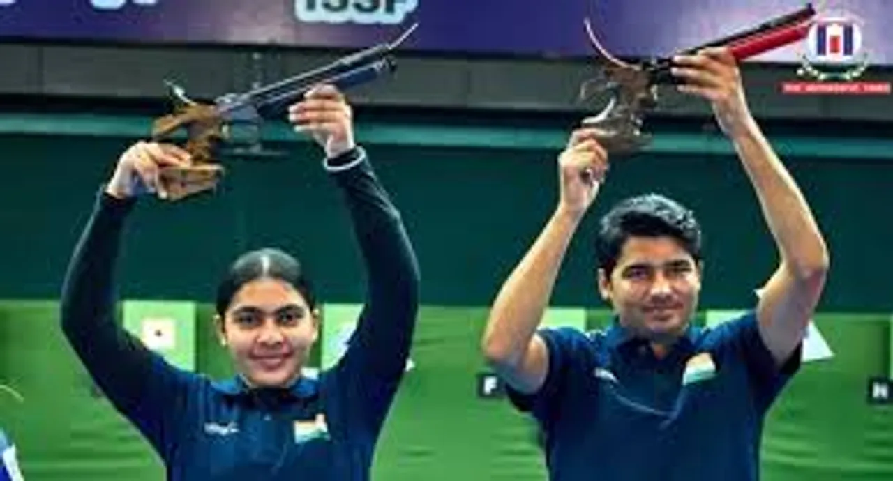 ISSF: Inder Singh Suruchi and Saurabh Chaudhary win mixed team gold