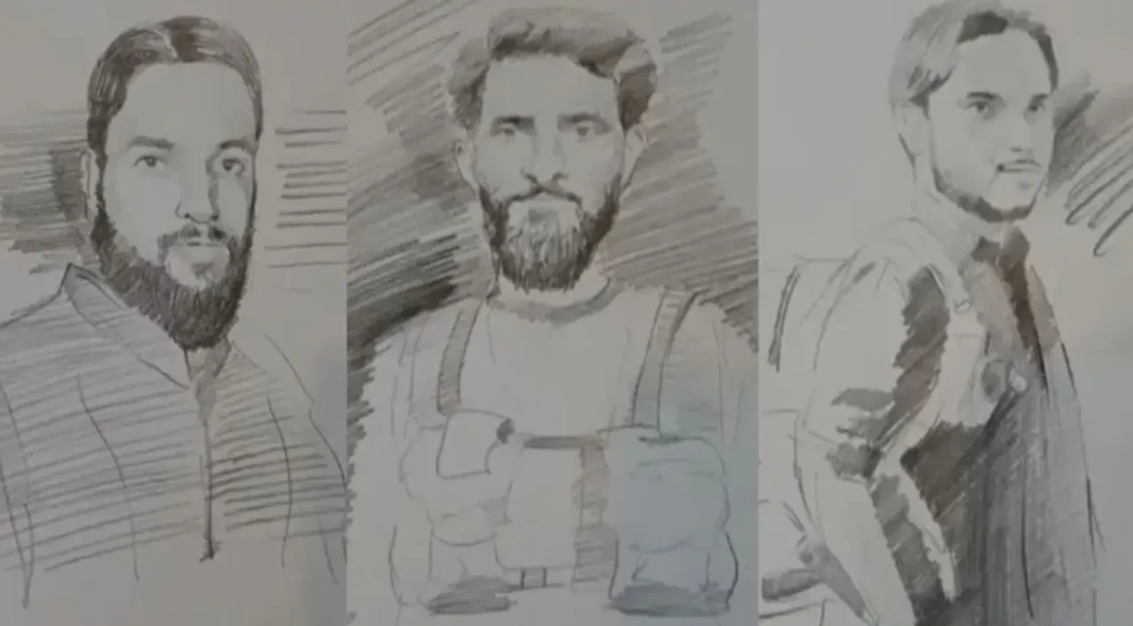 sketches of terrorist