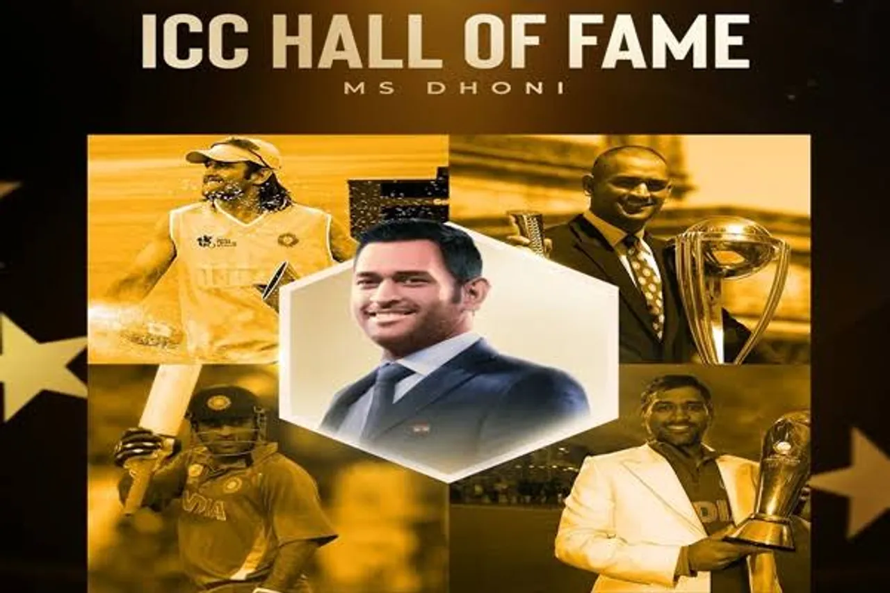 Former India captain MS Dhoni inducted into ICC hall of fame