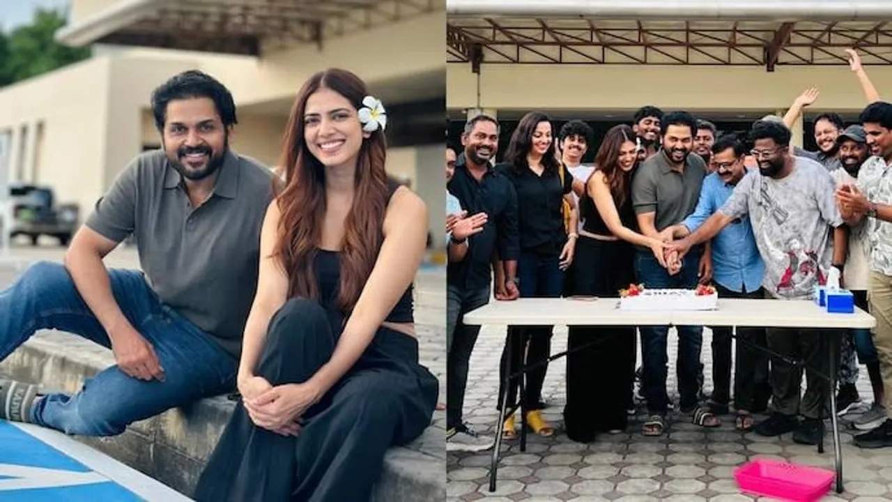 Malavika Mohanan wraps shooting for Karthi-starrer Sardar 2