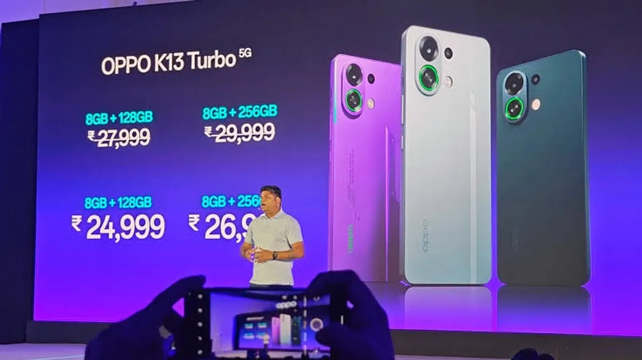 Oppo India unveils new cooling and Performance-focused K13 Turbo series