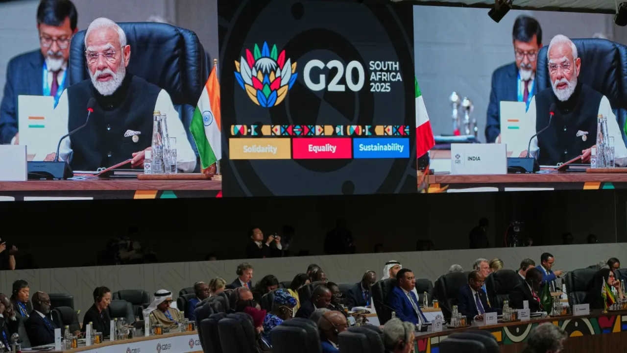 PM Modi proposes six new initiatives at G20 Leaders’ Summit in Johannesburg