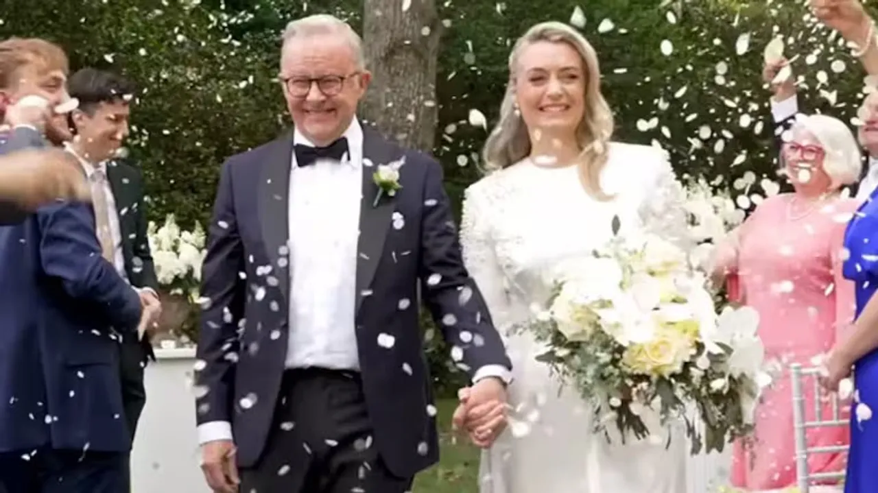 Anthony Albanese ties the knot, becomes first Australian PM to marry while in office