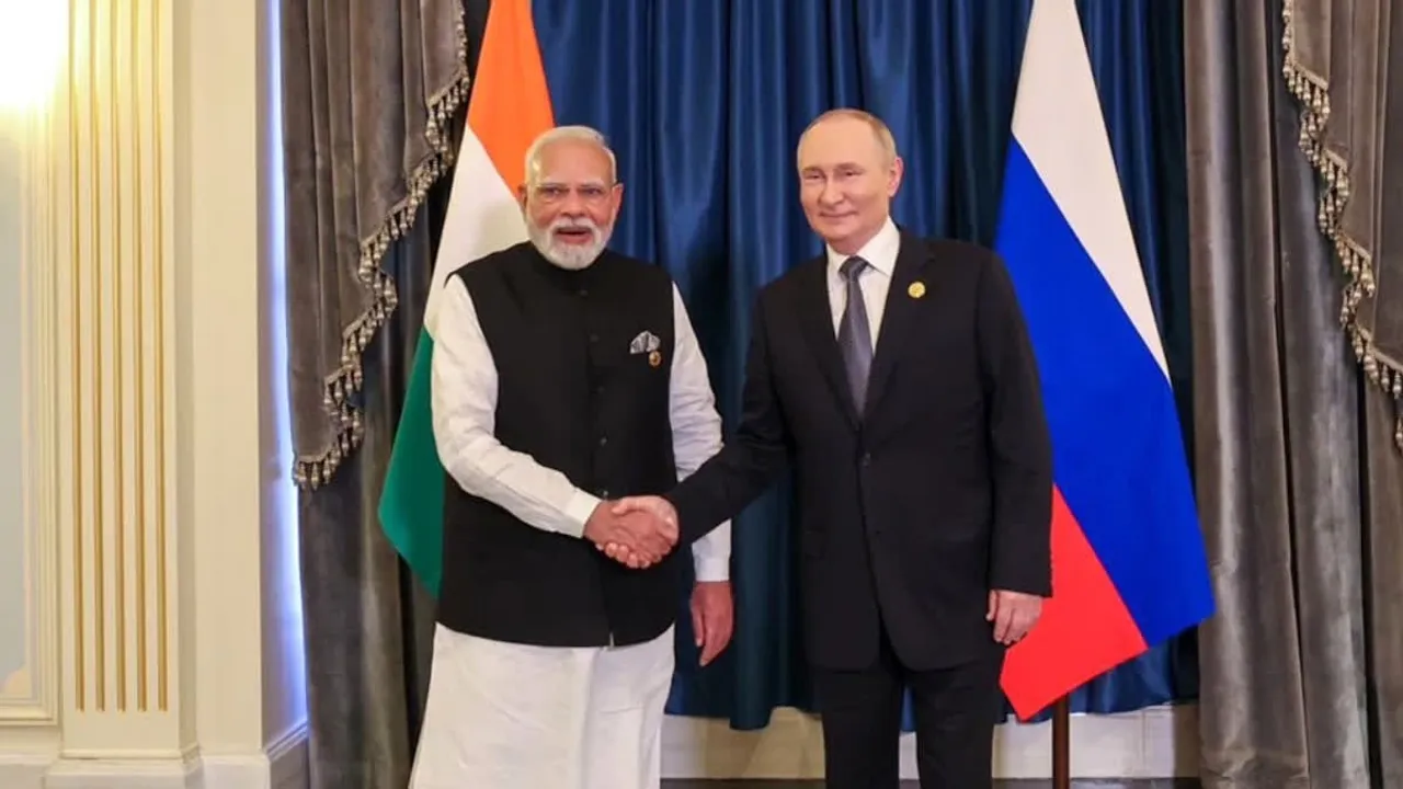 Russian President Putin To Arrive In New Delhi On Two Day Visit To India For India-Russia Annual Summit