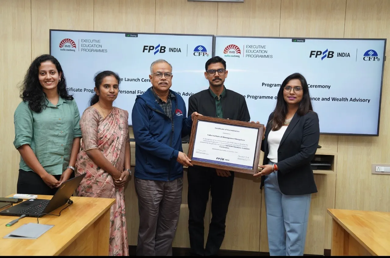 IM Bangalore Launches Certificate Programme on 'Personal Finance & Wealth Advisory' with FPSB India