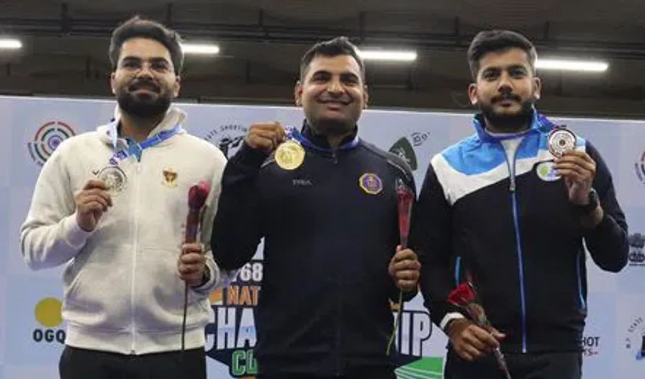 Kiran Ankush Jadhav wins Gold in 10m Air Rifle at National Shooting Championship