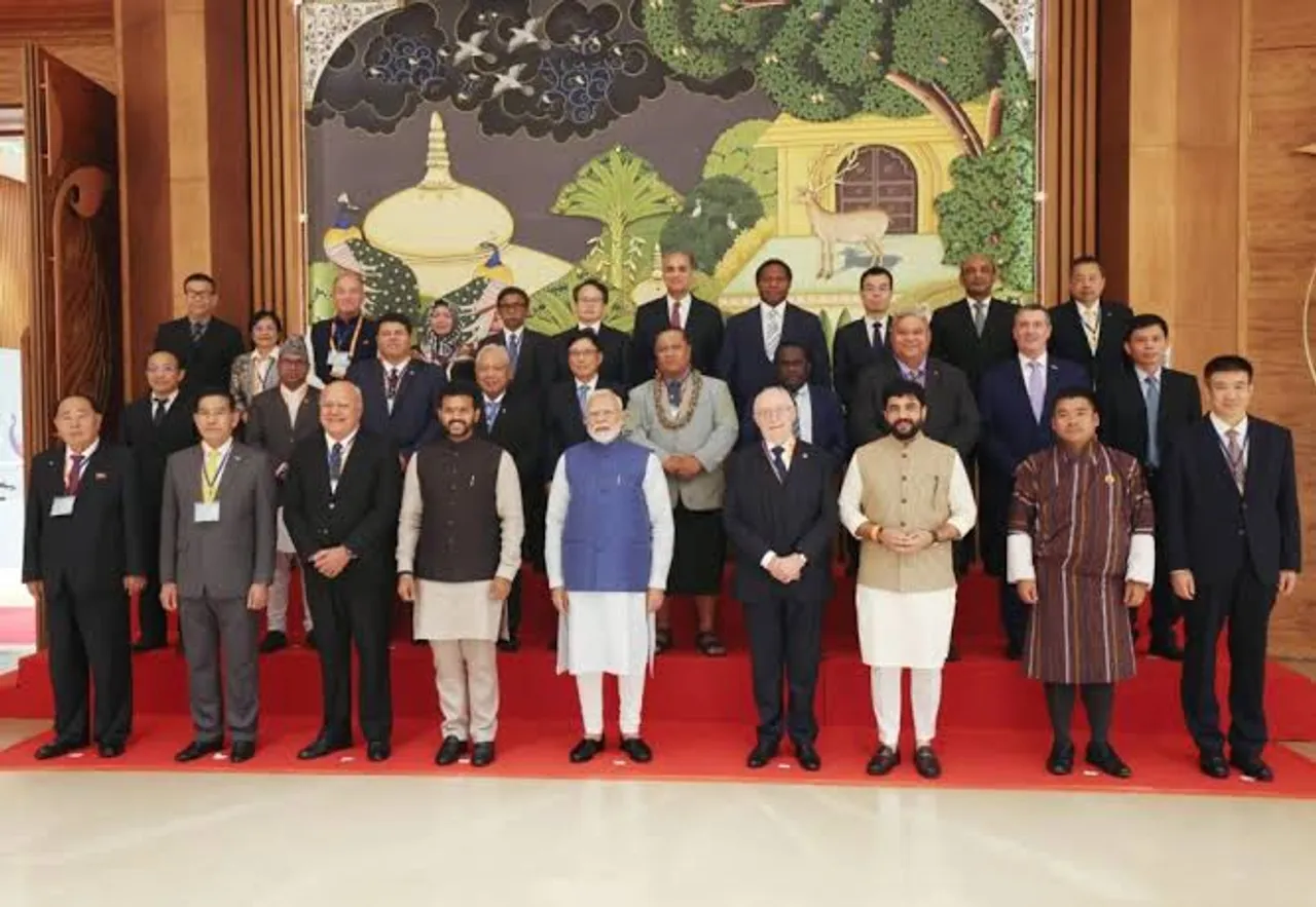 PM Modi announces adoption of Delhi declaration on civil aviation