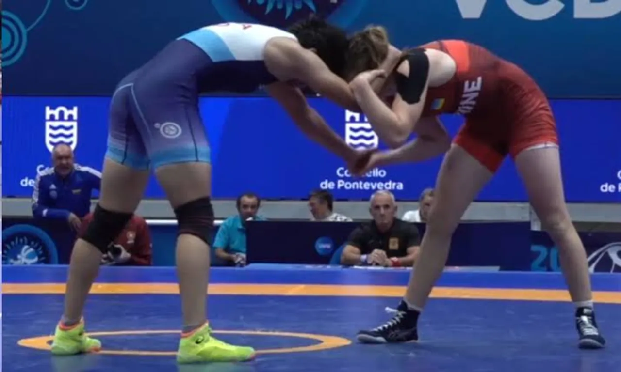 Nitika wins silver medal in Women’s 62 Kg freestyle category