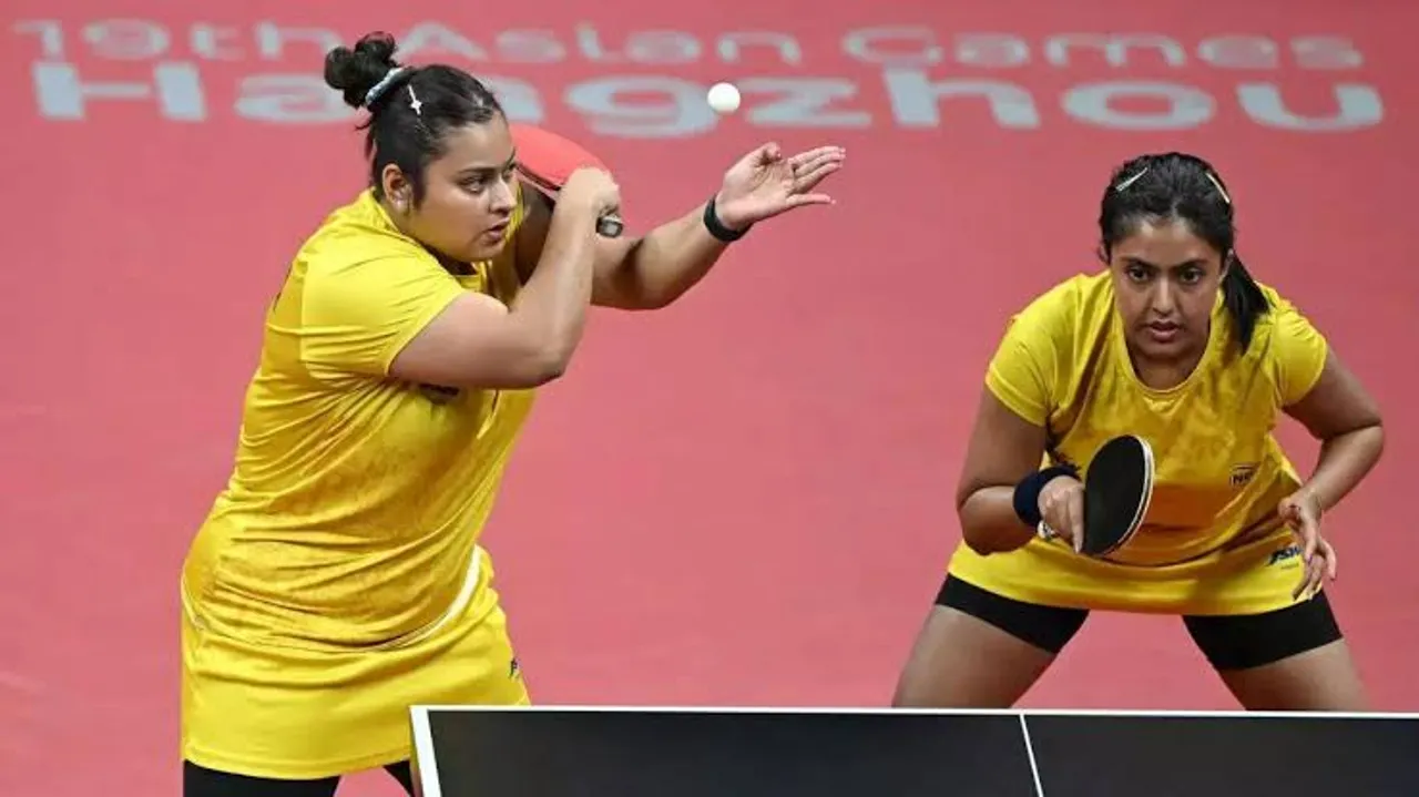 Asian Table Tennis Championship:  Ayhika Mukherjee and Sutirtha Mukherjee storms into Semi- Finals