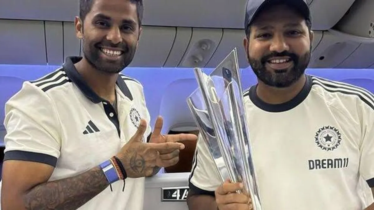 T20 World Cup winning Indian Cricket Team returns home 
