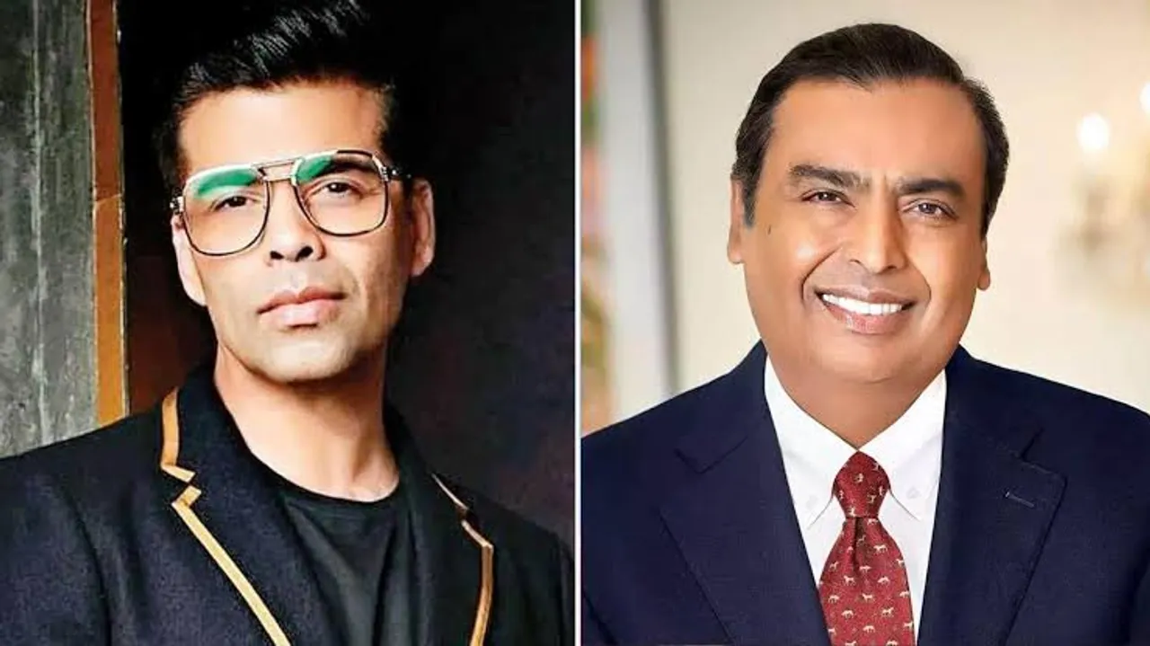Mukesh Ambani eyes stake in Karan Johar’s Dharma Productions