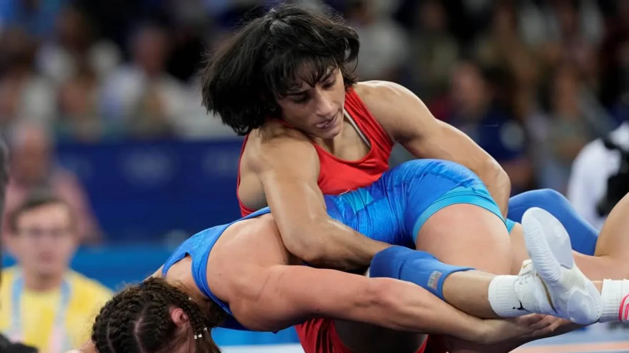 Wrestler Vinesh Phogat eyeing for gold in 50 Kg freestyle final 
