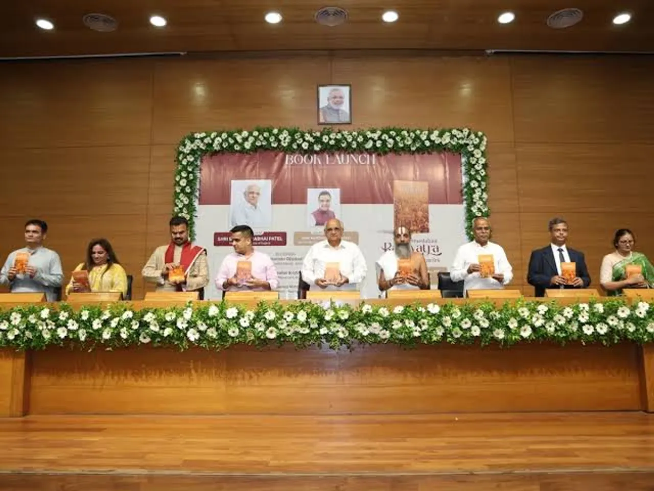 Ahmedabad ex-IPS officer Sanjay Srivastava launches book on Rath Yatra